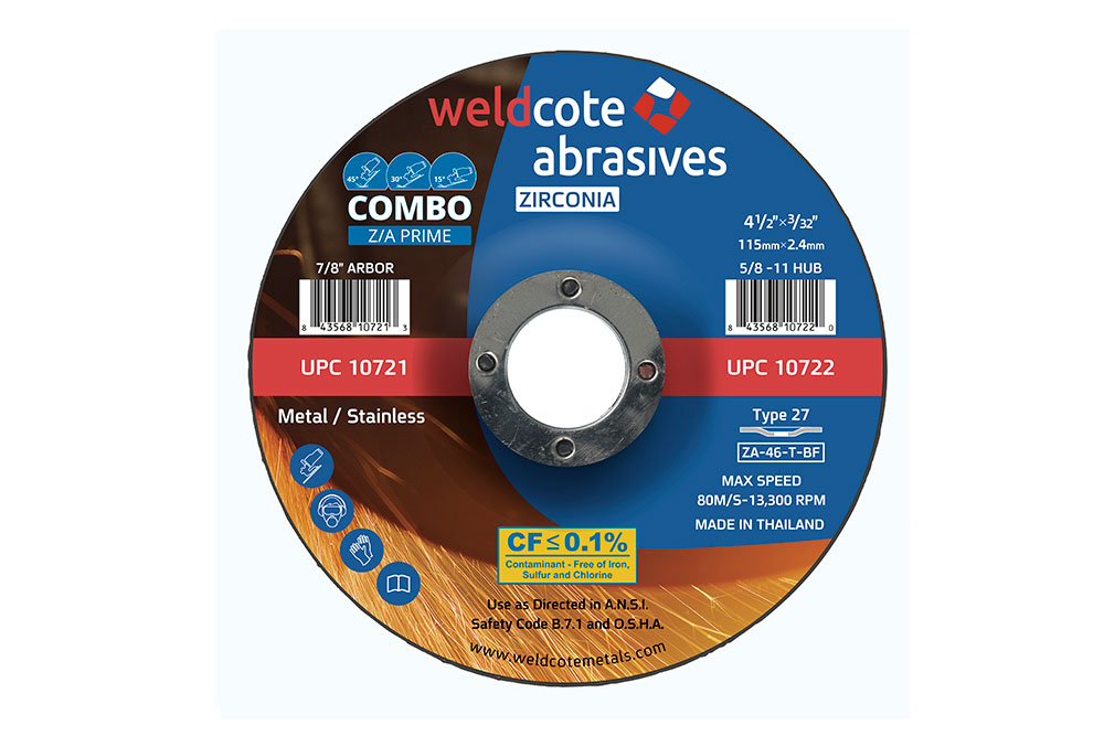 right-angle-grinder-wheels,-cutting-slitter-z-prime-combo, resin-bonded-abrasives